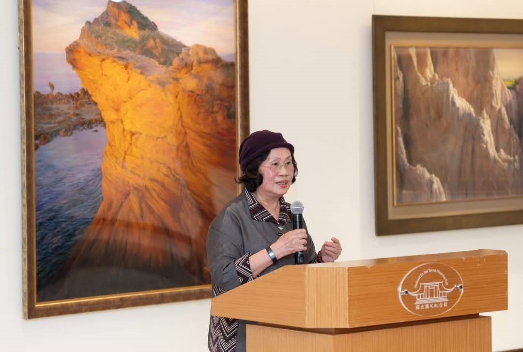 尤雪娥校長個展於國父紀念館